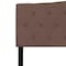 Flash Furniture King, Cambridge Headboard, Camel Fabric HG-HB1708-K-C-GG - alternate 7